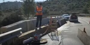 ניסור כביש בטון