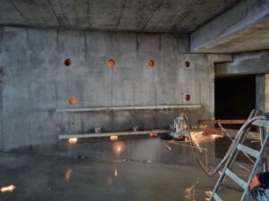 ניסור קיר בטון 4 מטר גובה עבור רפאל